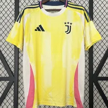 2024/25 JUV Away Yellow Fans Soccer Jersey
