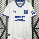 2024/25 Glasgow Rangers Away White Fans Jersey