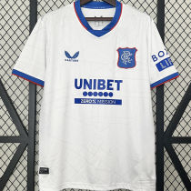 2024/25 Glasgow Rangers Away White Fans Jersey
