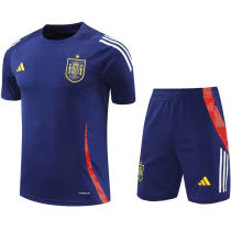 2025 Spain Sapphire Blue Training Jersey(A Set)