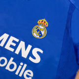 2004/05 RM Third Blue Retro Soccer Jersey