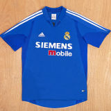2004/05 RM Third Blue Retro Soccer Jersey