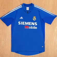2004/05 RM Third Blue Retro Soccer Jersey