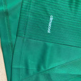 2014 Mexico Home Green Retro Long Sleeve Soccer Jersey