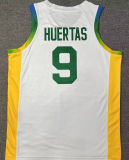 2024 Brazil Team HUERTAS #9 White Jersey