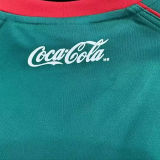 2002 Mexico Home Green Retro Soccer Jersey