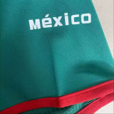 2002 Mexico Home Green Retro Soccer Jersey