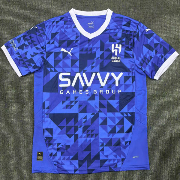 2024/25 Al Hilal SFC Home Blue Fans Jersey 利雅得新月