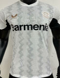2024/25 LeverKusen Away White Player Version Soccer Jersey