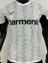 2024/25 LeverKusen Away White Player Version Soccer Jersey
