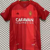 2024/25 Zaragoza Away Red Fans Soccer Jersey