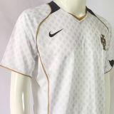 2014 Portugal Away White Retro Soccer Jersey