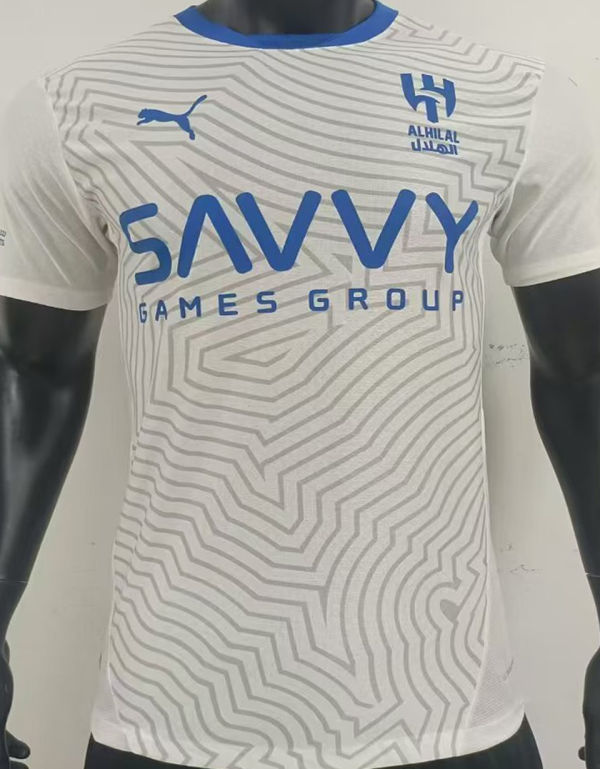 2024/25 Al Hilal SFC Away White Player Version Jersey 利雅得新月