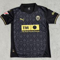 2024/25 Valencia Away Black Fans Soccer Jersey