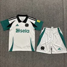 2024/25 Newcastle Third White Kids Soccer Jersey