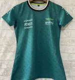 2024/25 Aston Martin F1 Green Women Team T-Shirt (女装圆领)