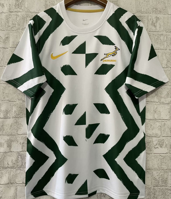 2024/25 South Africa Away White Rugby Jersey 南非