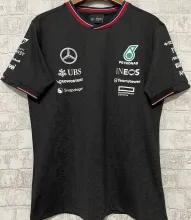 2024/25 Mercedes AMG Petronas F1 Black Team T-Shirt (圆领)
