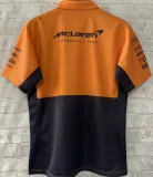 2024/25 McLaren F1 Yellow Black POLO Team T-Shirt 有领 无号 (迈凯伦)