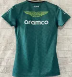 2024/25 Aston Martin F1 Green Women Team T-Shirt (女装圆领)