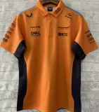 2024/25 McLaren F1 Yellow Black POLO Team T-Shirt 有领 无号 (迈凯伦)