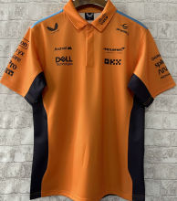 2024/25 McLaren F1 Yellow Black POLO Team T-Shirt 有领 无号 (迈凯伦)