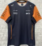 2024/25 McLaren F1 #4 Yellow Black Team T-Shirt 圆领 4 号 (迈凯伦)