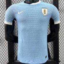 2024/25 Uruguay Home Blue Playe Version Jersey 乌拉圭