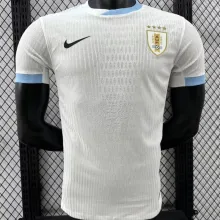 2024/25 Uruguay Away White Playe Version Jersey 乌拉圭