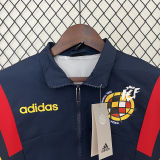 2025 Spain Sapphire Blue Windbreaker