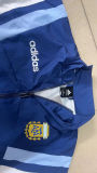 Argentina Blue Retro Windbreaker