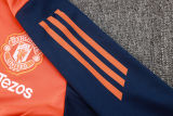 2025 M Utd Orange Jacket Tracksuit