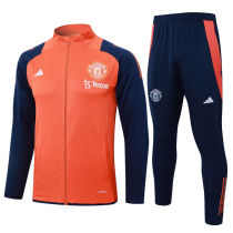 2025 M Utd Orange Jacket Tracksuit