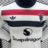 2024/25 M Utd Third White Player Version Long Sleeve Jersey
