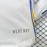 2024/25 Boca Away White Player Version Long Sleeve Jersey