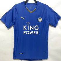 2015/16 Leicester City Home Blue Retro Soccer Jersey