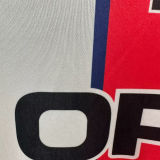 1998/99 PSG Away White Retro Soccer Jersey