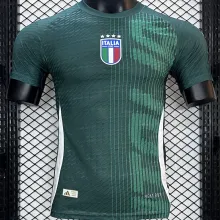 2024/25 Italy Green Player Version Soccer Jersey