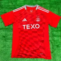 2024/25 Aberdeen Home Red Fans Jersey 阿伯丁/ 阿拉丁