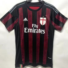 2015/16 AC Milan Home Retro Soccer Jersey