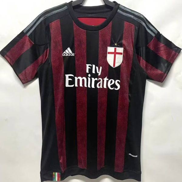2015/16 AC Milan Home Retro Soccer Jersey