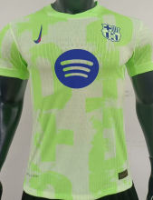 2024/25 BA Third Green Player Version Soccer Jersey 胸前大广告