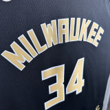 2024 Bucks ANTETOKOUNMPOL #34 Red Honor Edition NBA Jersey