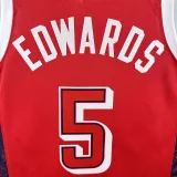 2024 Team USA EDWARDS #5 Red NBA Jersey