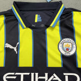 RODRIGO #16 Man City 1:1 Quality Away Fans Soccer Jersey 2024/25 （UCL Font) ★★