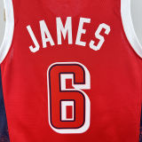 2024 Team USA JAMES #6 Red NBA Jersey