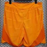 2024/25 RM Away Orange Player Version Shorts Pants 球员版