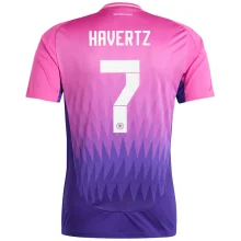 HAVERTZ #7 Germany 1:1 Quality Away Pink Fans Soccer Jersey 2024/25 ★★