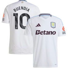 BUENDIA #10 Aston Villa Away Fans Soccer Jersey 2024/25 (League Font ) 联赛字体 ★★
