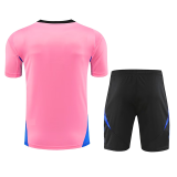 2025 M Utd Pink Training Jersey(A Set)